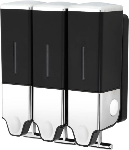 プリイム(PREMM) マグネット シャンプーディスペンサーボトル 550ml×3本