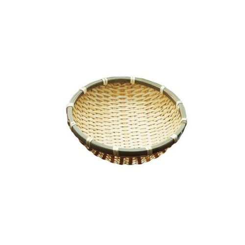 ヤマコー おわん型竹ザル 白