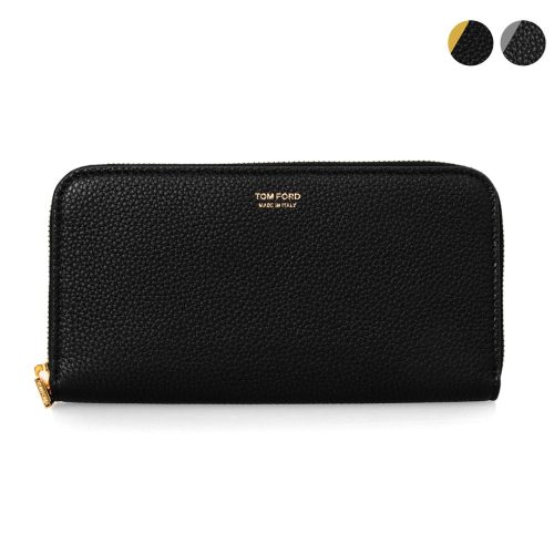 トムフォード(TOM FORD) T LINE ZIP CONTINENTAL WALLET