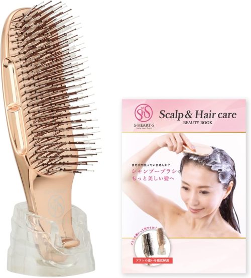 エス・ハートエス(S・HEART・S) スカルプブラシ ワールドモデルショート