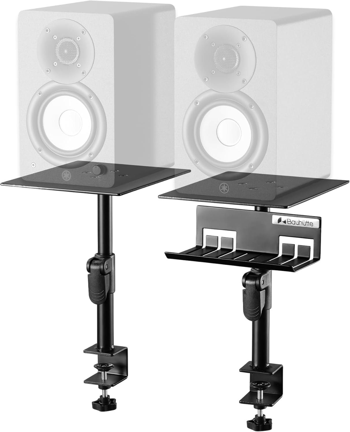 バウヒュッテ(Bauhutte) 昇降式スピーカースタンド 卓上タイプ BHP-SP190