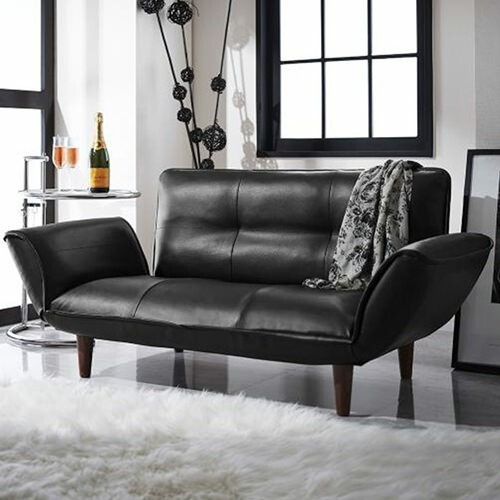 ソファスタイル(SOFA STYLE) コイルスプリング内蔵カウチソファ レザータイプ T040115821