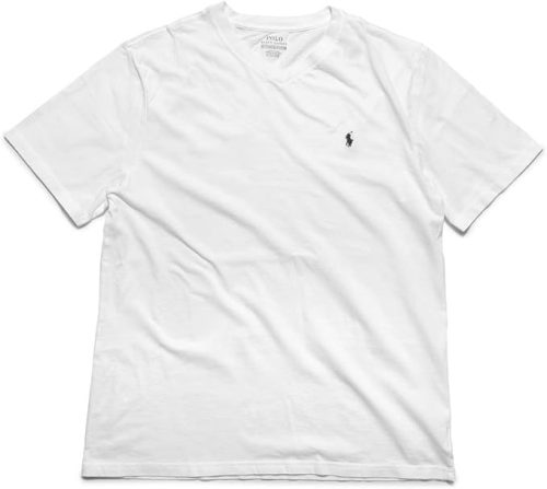 ポロラルフローレン(Polo Ralph Lauren) 半袖Tシャツ ワンポイント Vネック