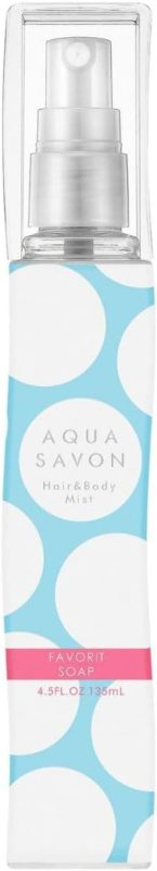 アクアシャボン(AQUA SAVON) ヘアー＆ボディミスト 19S 大好きなせっけんの香り