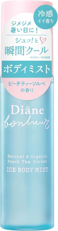 ダイアン(DIANE) ボヌール アイスボディミスト ピーチティーソルベの香り