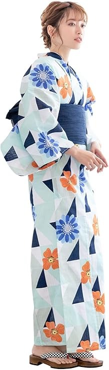 京越(KYOETSU) レディース浴衣 6点セット レトロ CD