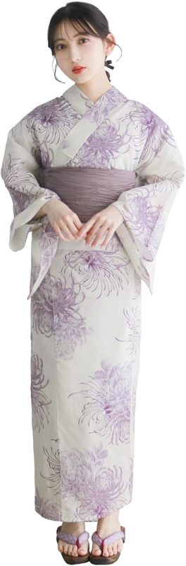 京越(KYOETSU) セパレート浴衣 4点セット 二部式浴衣 A