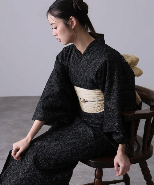 プールヴー(POURVOUS) スカート浴衣3点セット