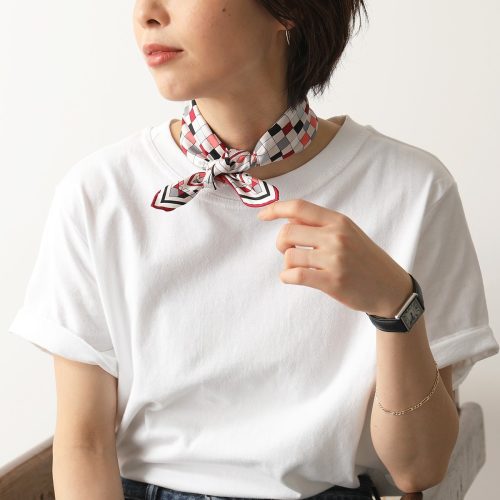 エミリオ・プッチ(Emilio Pucci) シルク スカーフ 42×42 レディース