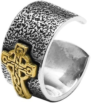 ビニッチ(Binich) ゴールドケルティック クロス イヤーカフ