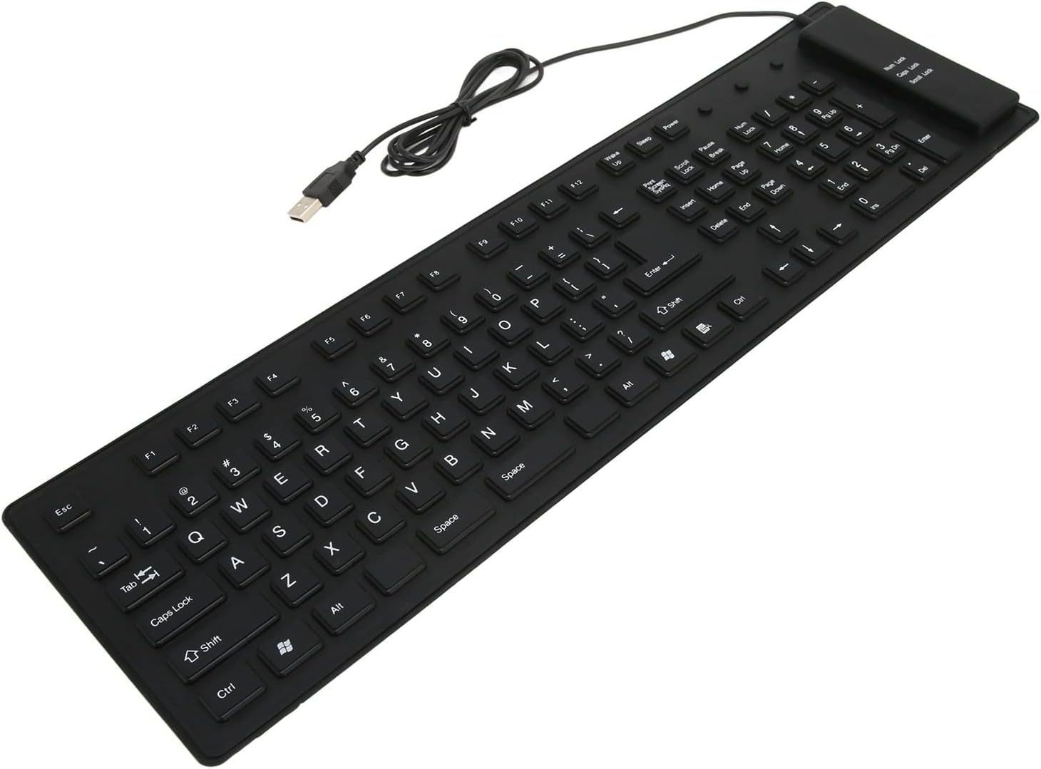 MXGZ 109キー折りたたみ式シリコンキーボード