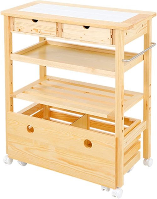 ロウヤ(LOWYA) キッチンワゴン F6XN9