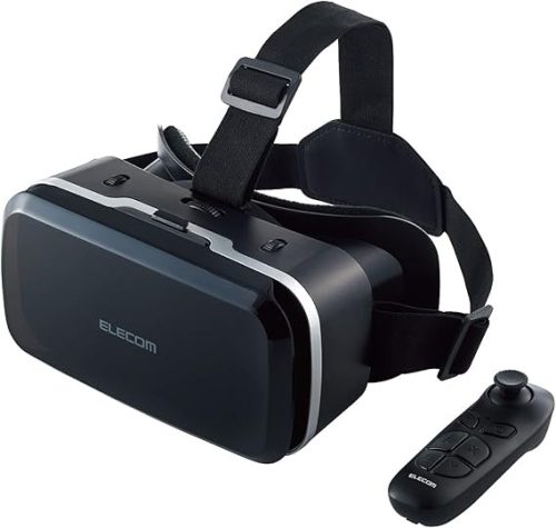 エレコム(ELECOM) スタンダードVRゴーグル VRリモコンセット VRG-M02RBK