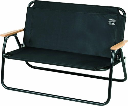 キャプテンスタッグ(CAPTAIN STAG) CSブラックラベル アルミ背付ベンチ UC-1660