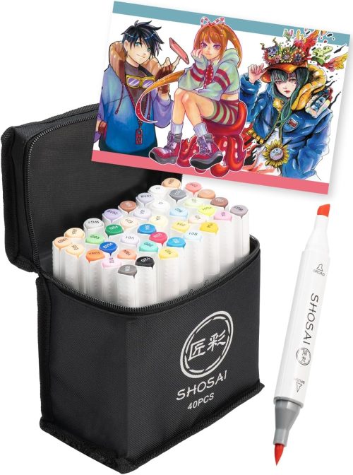 匠彩 イラストマーカー40本セット