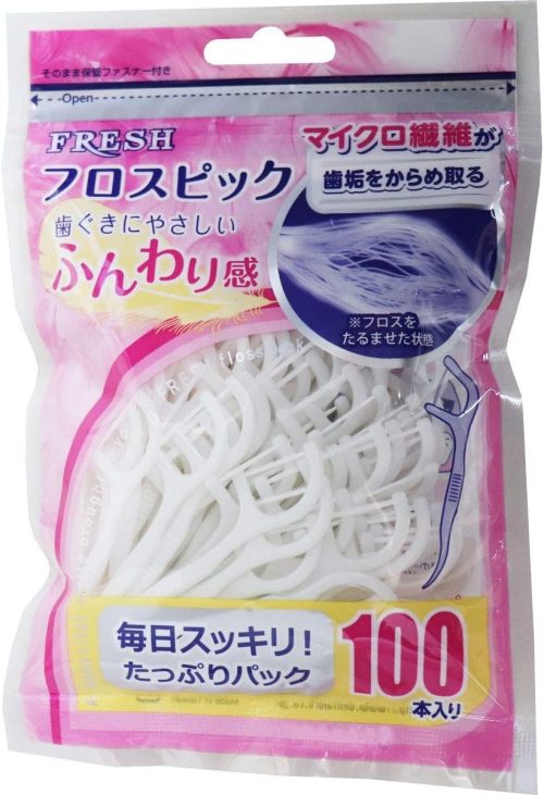 デンタルプロ FRESH フロスピック 100本入り