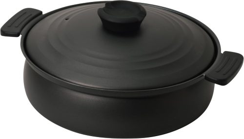 パール金属(PEARL METAL) 軽量ふっ素加工IH対応土鍋風卓上鍋 HC-466