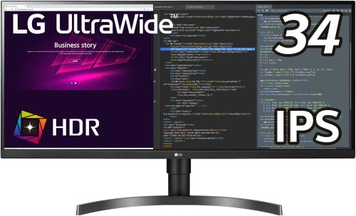 LGエレクトロニクス(LG Electronics) 34インチ UltraWide IPSモニター 34WN750-B