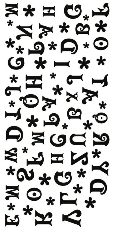 ザ・ファンタジー(The Fantasy) タトゥーシール 英文字