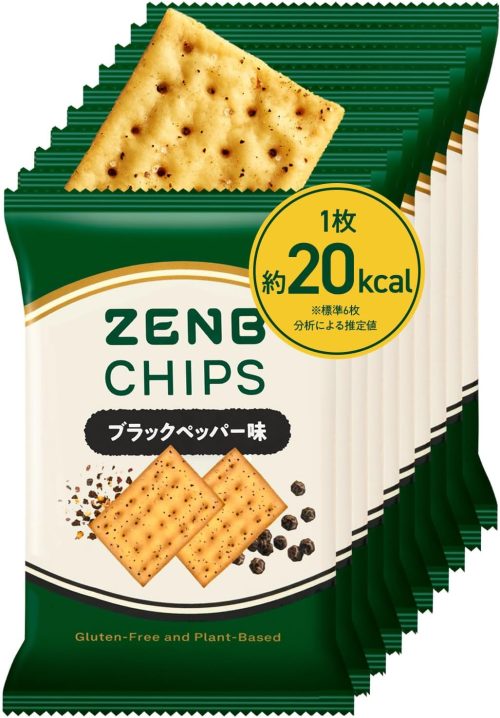 ゼンブジャパン(ZENB JAPAN) ゼンブチップス ブラックペッパー 豆チップス