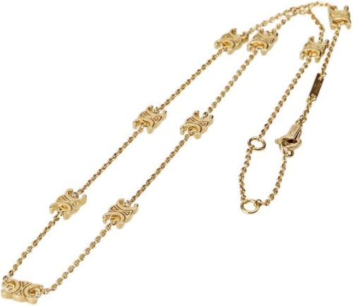 セリーヌ(CELINE) MINI TRIOMPHE NECKLACE