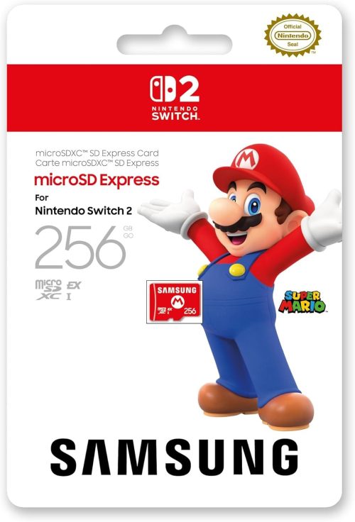 任天堂(Nintendo) Samsung microSD Express Card 256GB for Nintendo Switch 2