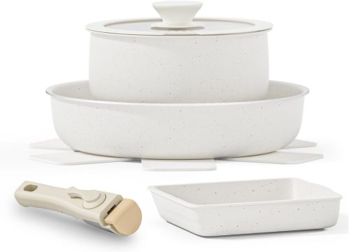 aiji フライパンセット 6点 鍋セット