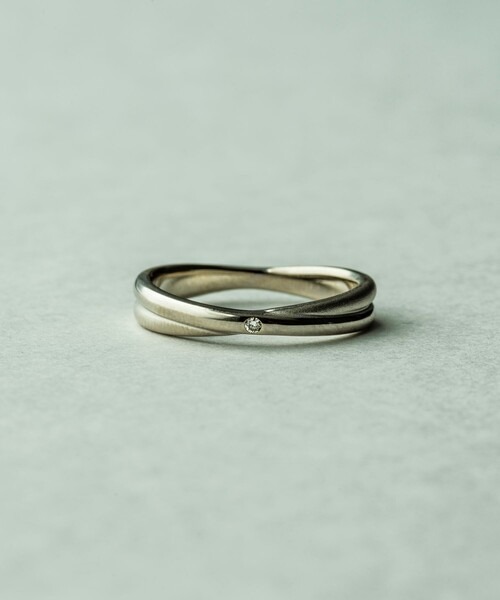 エテ(ete) シェア ダイヤモンド クロス リング