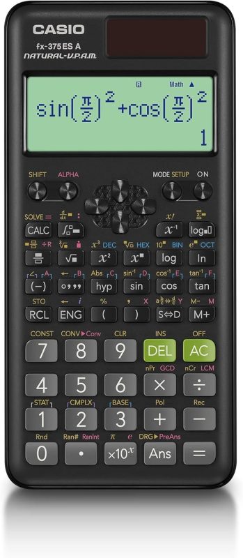 カシオ(CASIO) 数学自然表示 スタンダード関数電卓 FX-375ES A