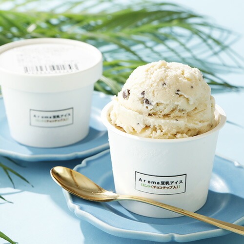 ナチュラルファクトリー(Natural Factory) ナチュラル豆乳アイス ミント チョコチップ入り