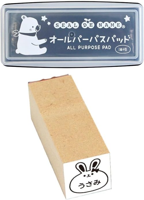 シールDEネーム タグ用お名前スタンプ