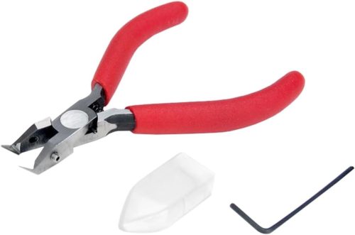 ウェーブ(WAVE) HGファインニッパー 先曲りタイプ ゲートカット用 HT-490