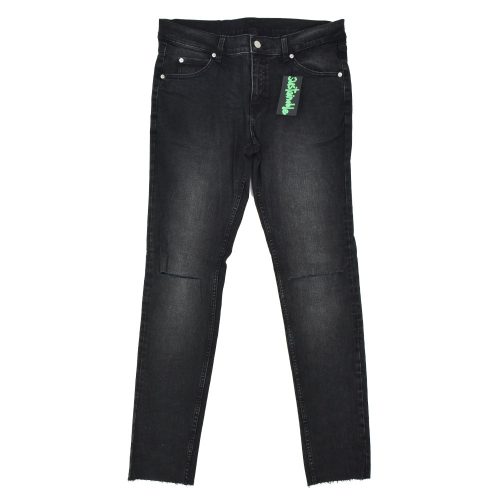 チープマンデイ(CHEAP MONDAY) Cosmo Black タイト デニムパンツ