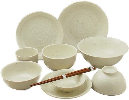 林金之助商店(Hayashikinnosuke) 白い食器10点セット 069437