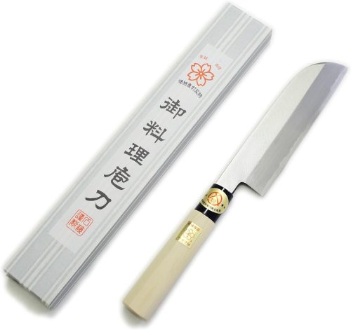 堺石藤 貞宗 鎌型薄刃 包丁 165mm 和包丁