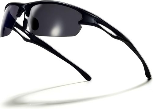 kisac 紫外線99.9%カット UV400 運転用サングラス 偏光