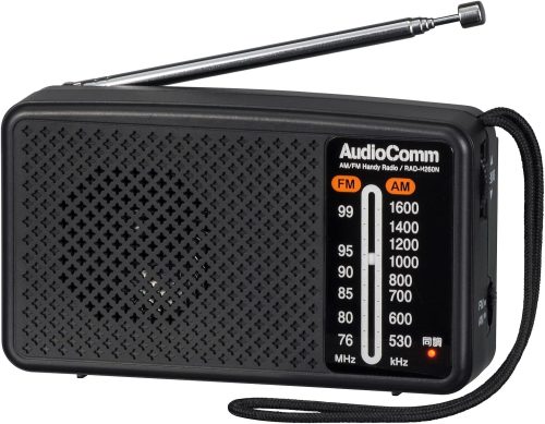 オーム電機(OHM) AudioComm スタミナハンディラジオ RAD-H260N