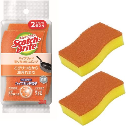 スコッチ・ブライト ハイブリッド貼り合わせスポンジ HB-21KE-H
