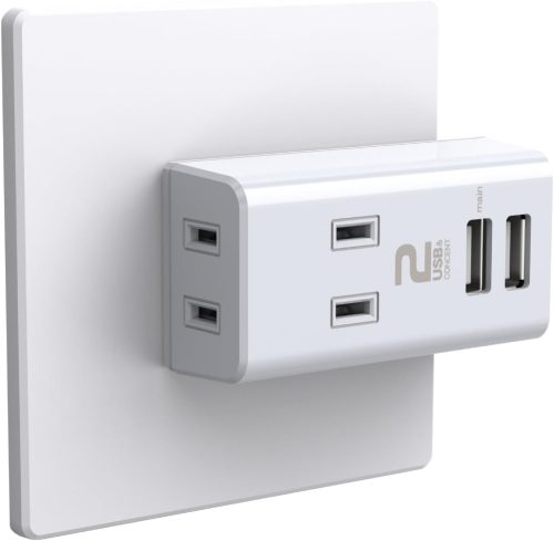 トップランド(TOPLAND) USB付きスマートタップ1A STPP4024-WT