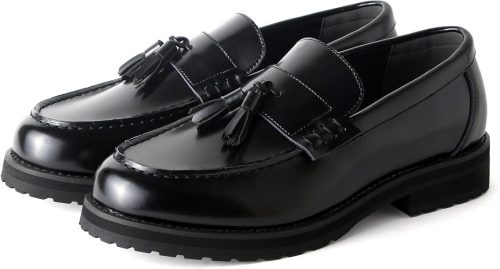 ロンドンシューメイク(London Shoe Make) +4.5cmタンクソールタッセルローファー