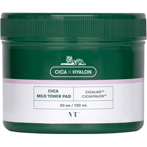 VT COSMETICS CICA マイルドトナーパッド