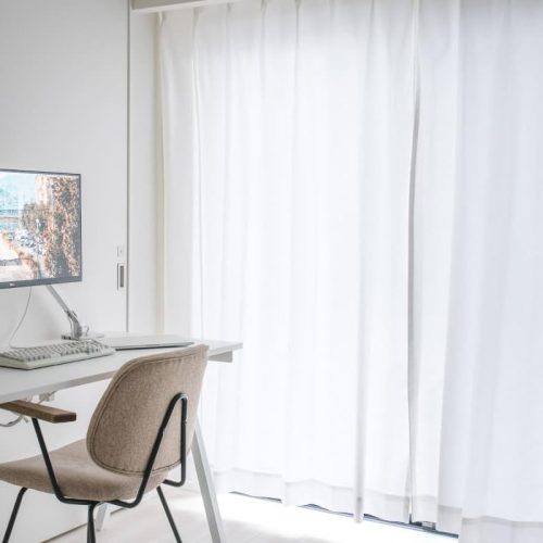 ピアリビング 防音レースカーテン トルモア