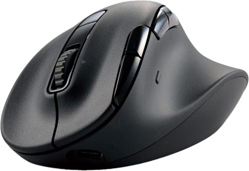 エレコム(ELECOM) 静音 充電式 Bluetooth5.0マウス “EX-G” 8ボタン M-XGS50MBSKBK