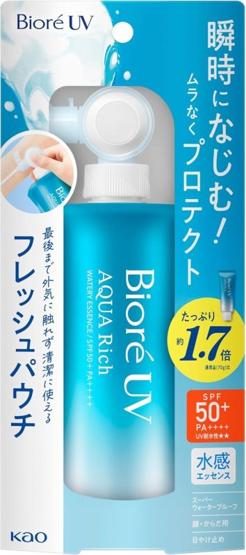 花王(Kao) ビオレ UV アクアリッチ ウォータリーエッセンス フレッシュパウチ120g