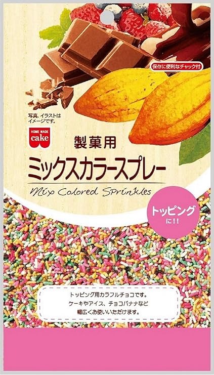 共立食品 製菓用ミックスカラースプレー