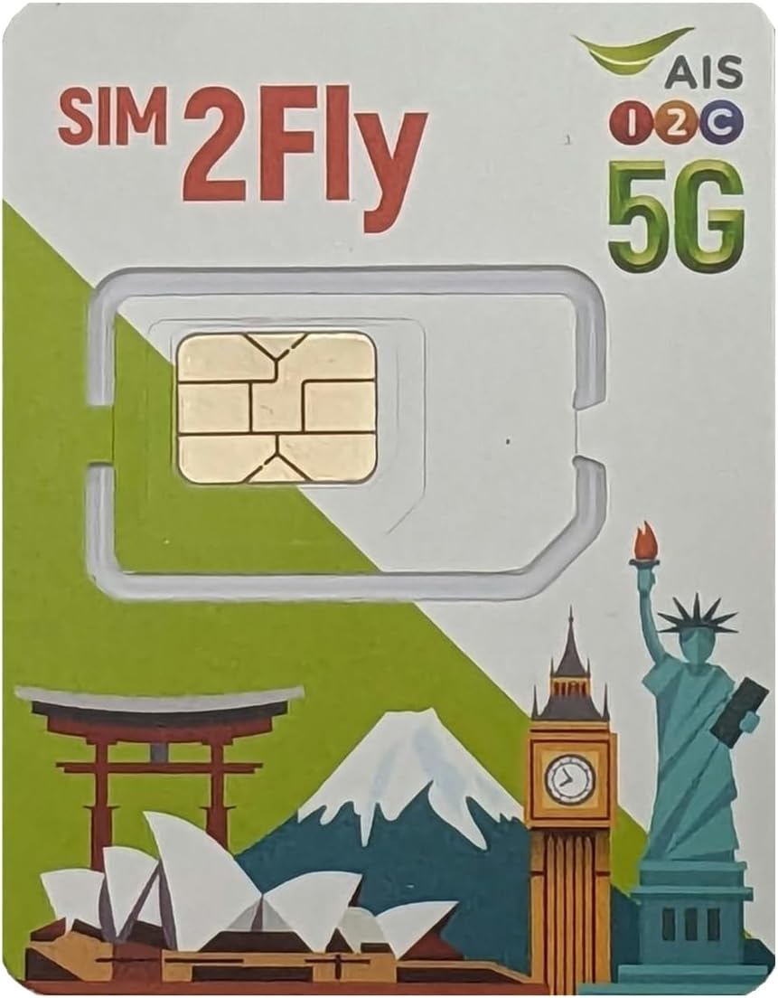 SIM2Fly アジア 34ヶ国プリペイドSIMカード