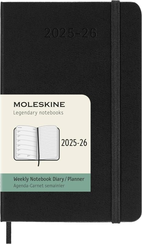 モレスキン(MOLESKINE) ウィークリー手帳 ポケットサイズ