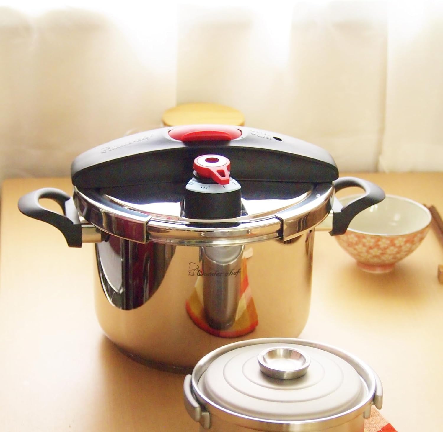 圧力鍋 緑色 大容量 ガス・IH対応*9