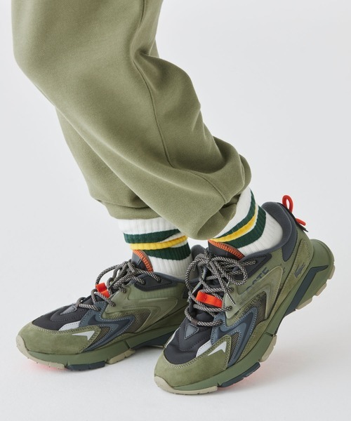 ラコステ(LACOSTE) メンズ L003 NEO TECH 224 1 SMA 厚底スニーカー