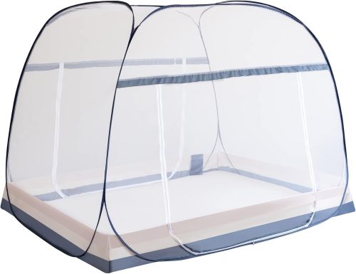 Fenjidoor モスキートネット テント式 ワンタッチ 蚊帳